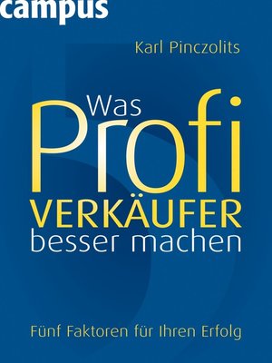 cover image of Was Profi-Verkäufer besser machen